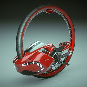 Monocycle 04 3D model