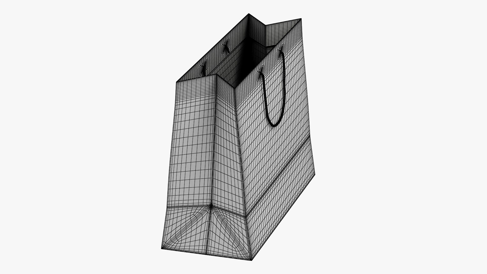 3D paper bag model - TurboSquid 1657738