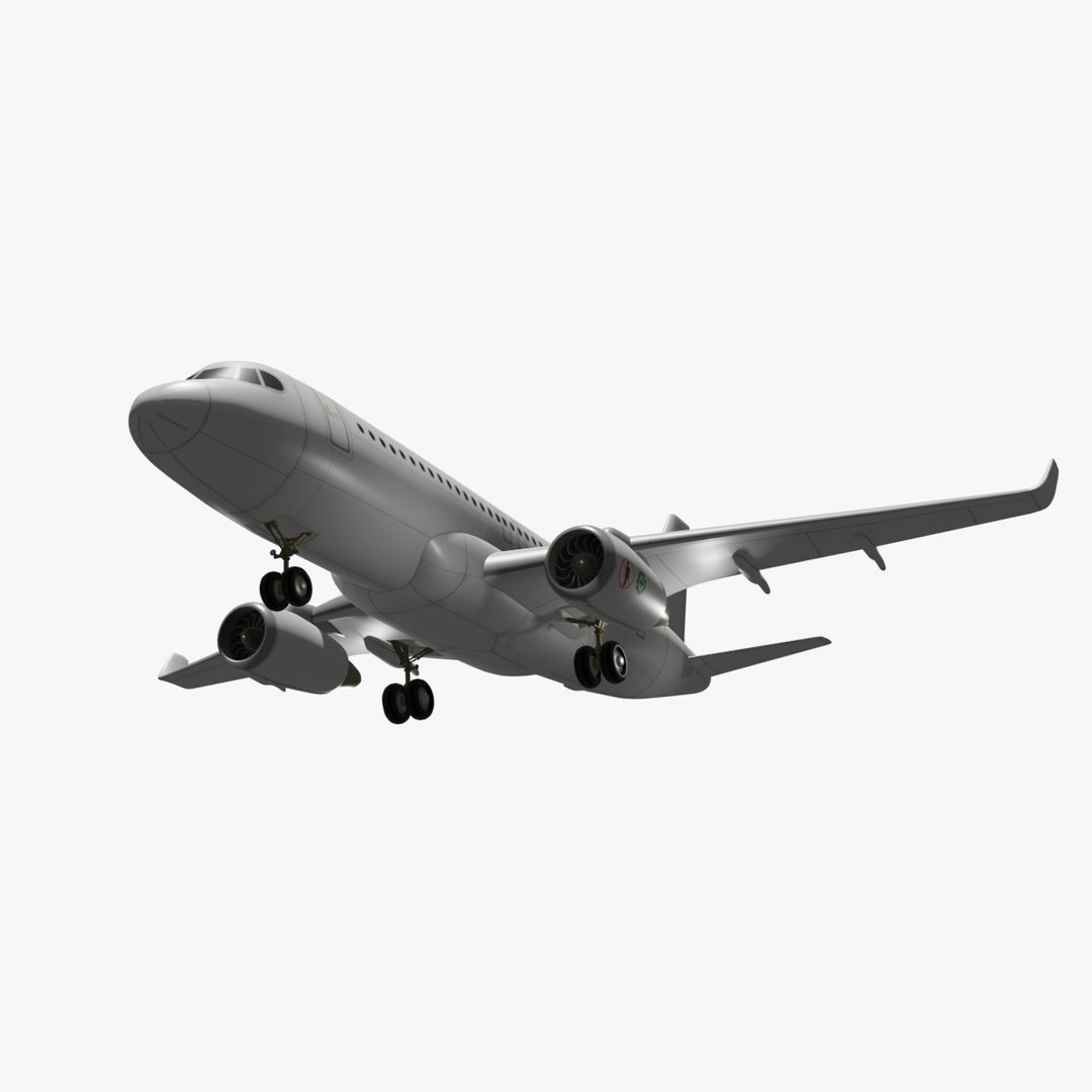 3D Airplane Generick white model - TurboSquid 2020856