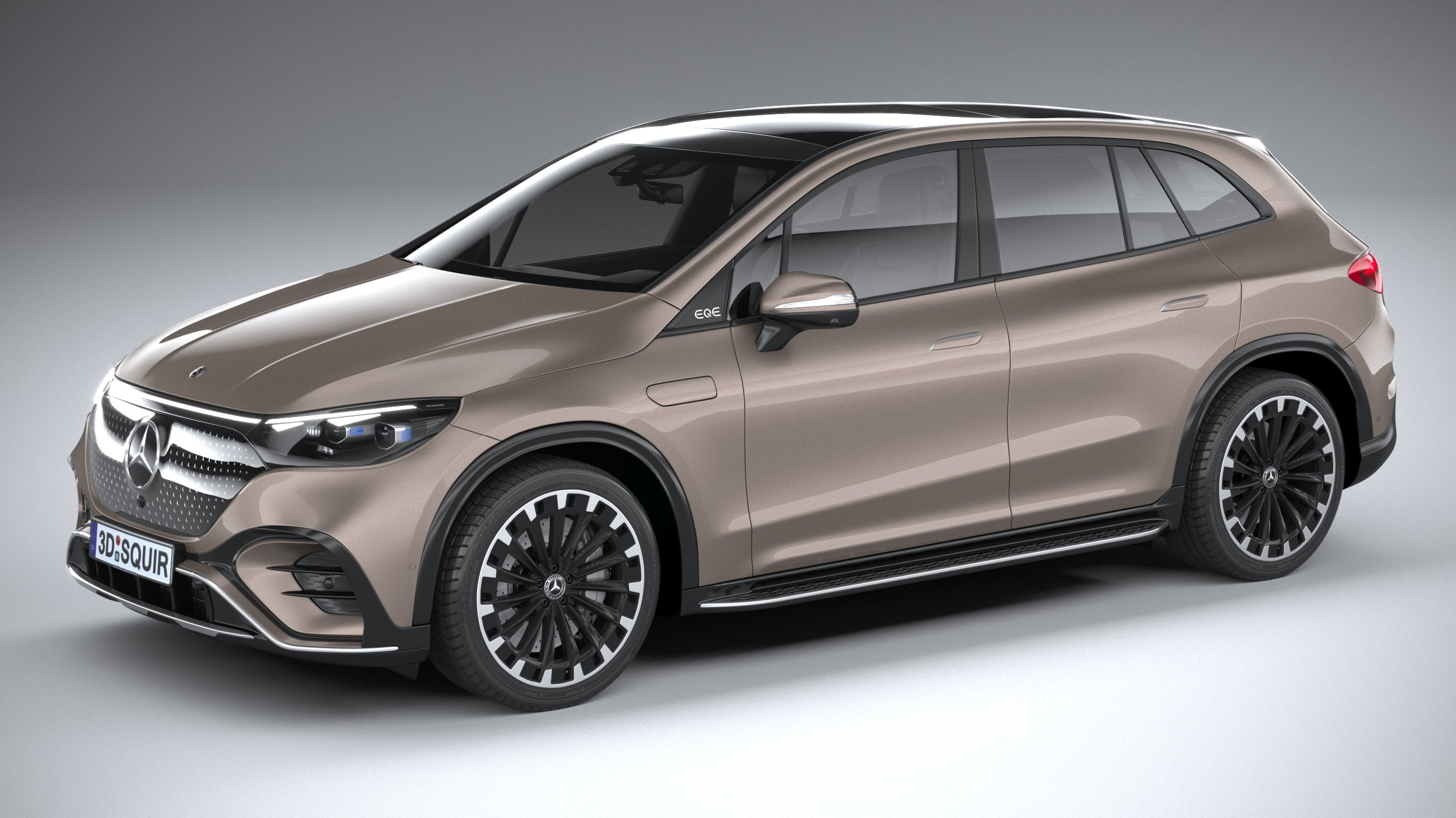 modelo 3d MercedesBenz EQE SUV 2024 TurboSquid 1995003
