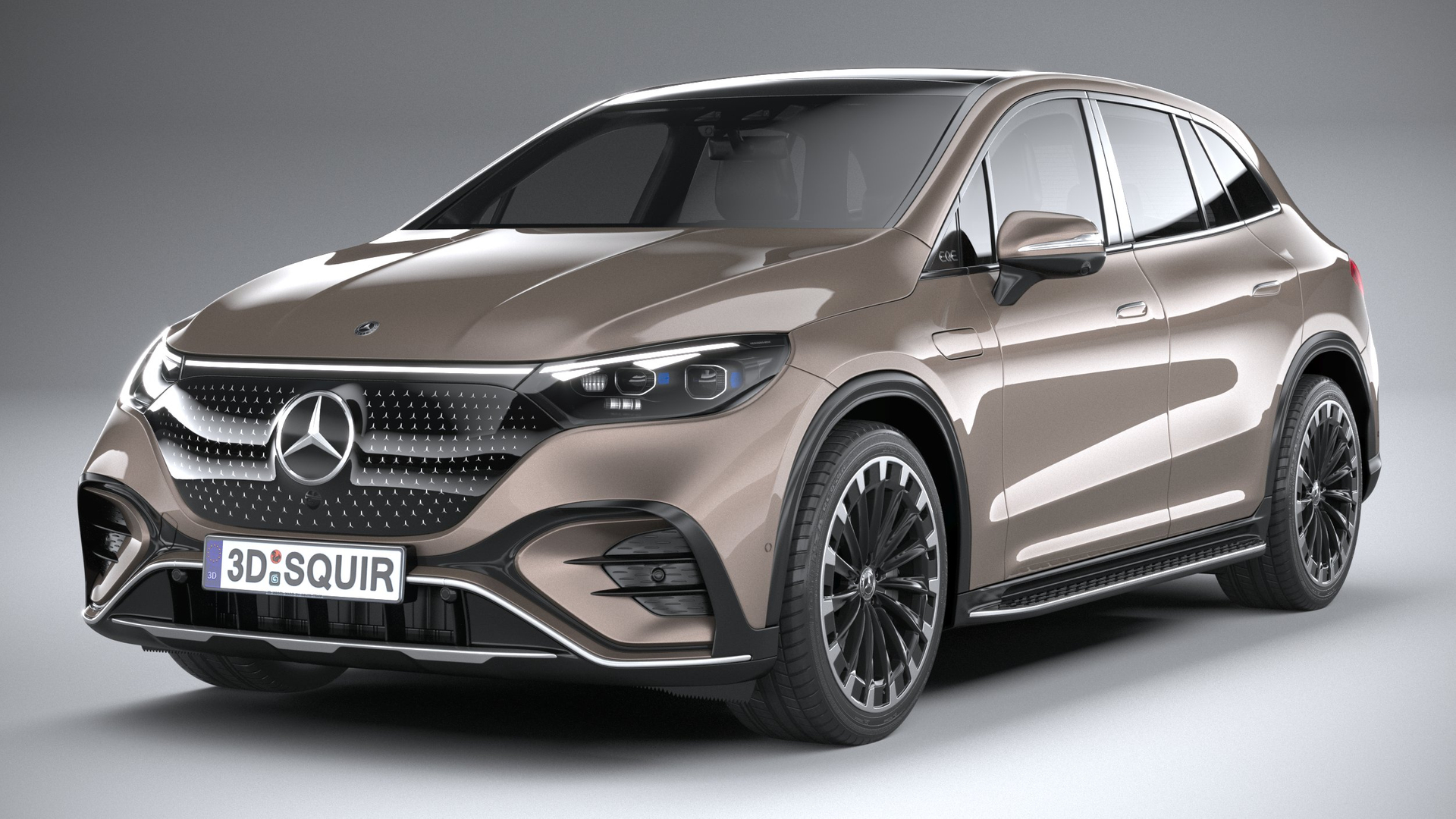 modelo 3d MercedesBenz EQE SUV 2024 TurboSquid 1995003