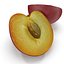 Plum Half 5 3D Model
