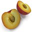 Plum Half 5 3D Model