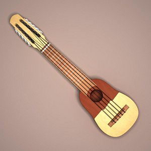 charanguito musical instrument 3d max