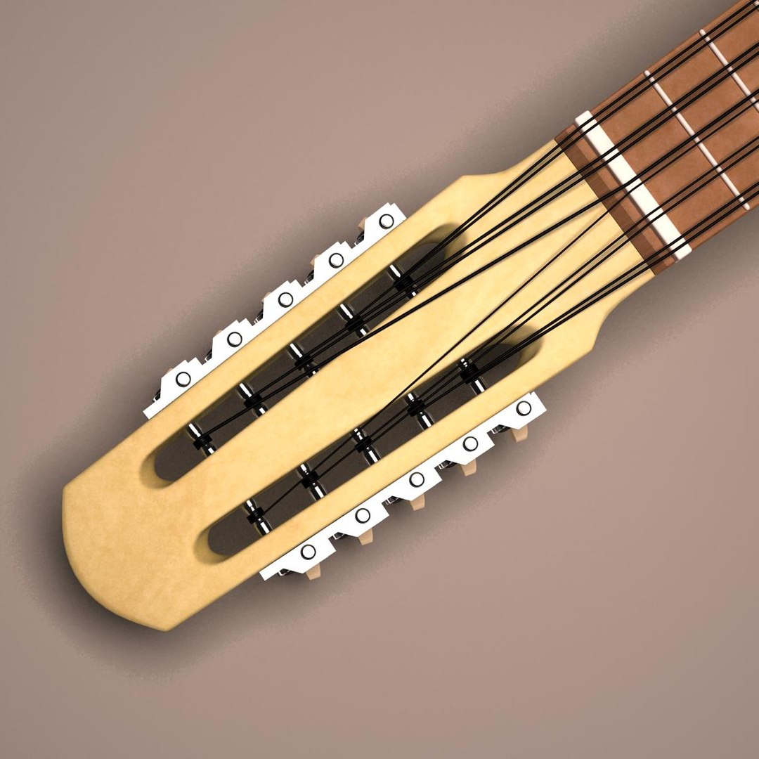 Charanguito Musical Instrument 3d Max