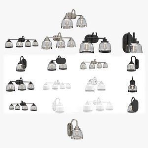 3D Judson Bath Vanity Wall Light Pack