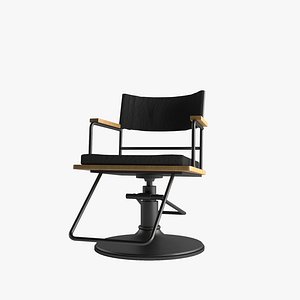 3D Barber Chair RAF