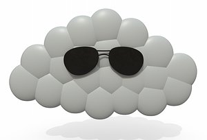 cool cloud 3D model