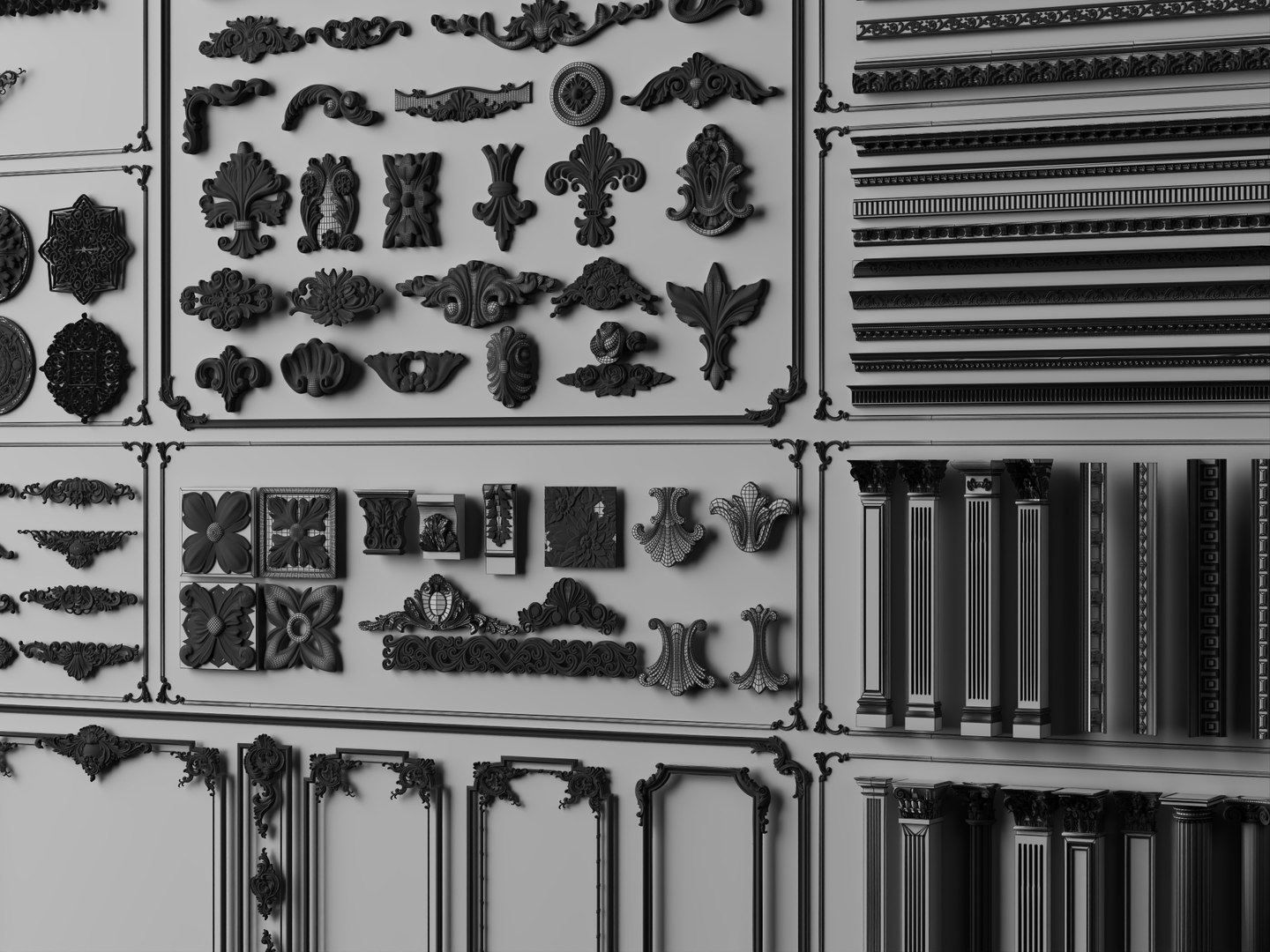Classic Decor Molding 3D Model Pack Carved Ornament Relief Set 3D https://p.turbosquid.com/ts-thumb/w2/NoEyYF/FT/0017/jpg/1791892714/1920x1080/fit_q87/170609864e1aa10ab881c400d817a3459a598205/0017.jpg