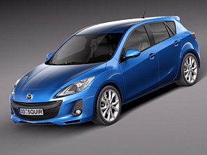 mazda 3 hatchback sedan 3ds
