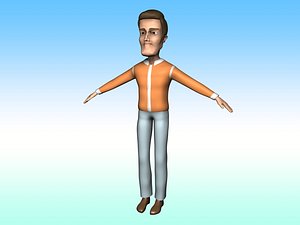 cinema4d rigged character