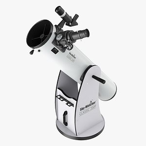 Amateur dobsonian mounted telescope(1)