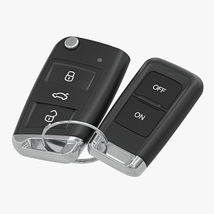Car Key 02 with Webasto Remote model