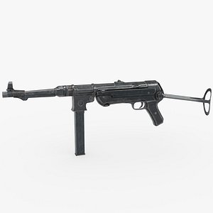 3D model Maschinenpistole 38