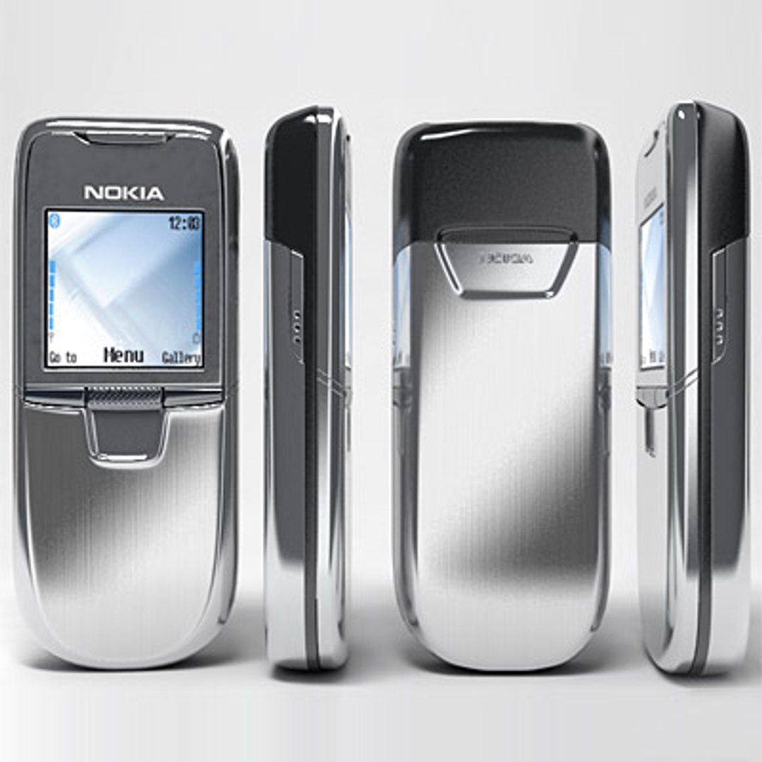Nokia 8800 Mobile Phone 3d 3ds