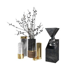 Gardeco MUSES THALIA BRONZE sculpture 3d model