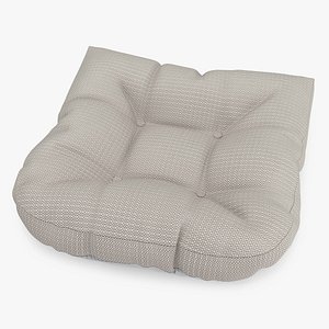 3D Chair Pad Gray model