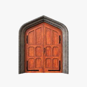 Exterior Door V8 3D model