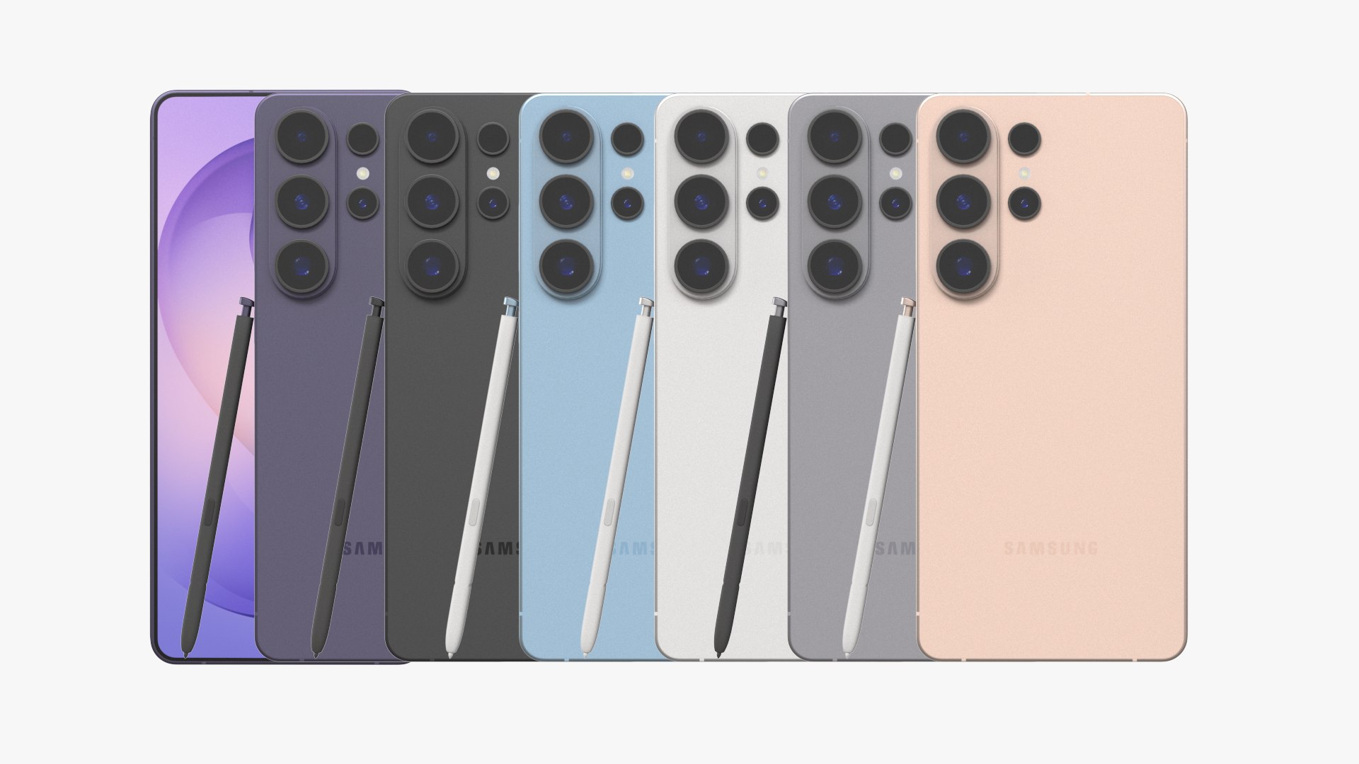 3D Samsung Galaxy S26 Ultra All Colors https://p.turbosquid.com/ts-thumb/w2/fdNrEV/Zc/galaxys26ultracollectionb2/png/1777746032/1920x1080/fit_q87/912eba48455207bf640aec581cd11431a45b29ab/galaxys26ultracollectionb2.jpg