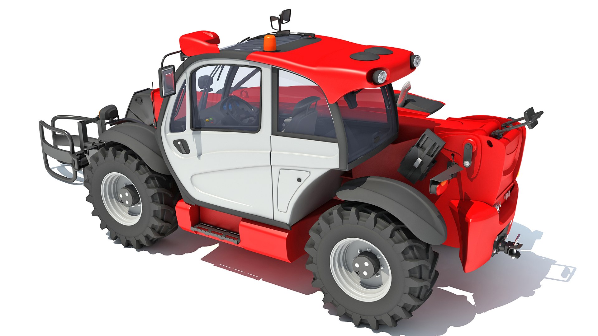 Telescopic Handler Model - TurboSquid 1673071
