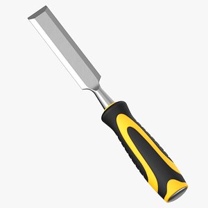 Chisels 02 Clean and Dirty 3D model