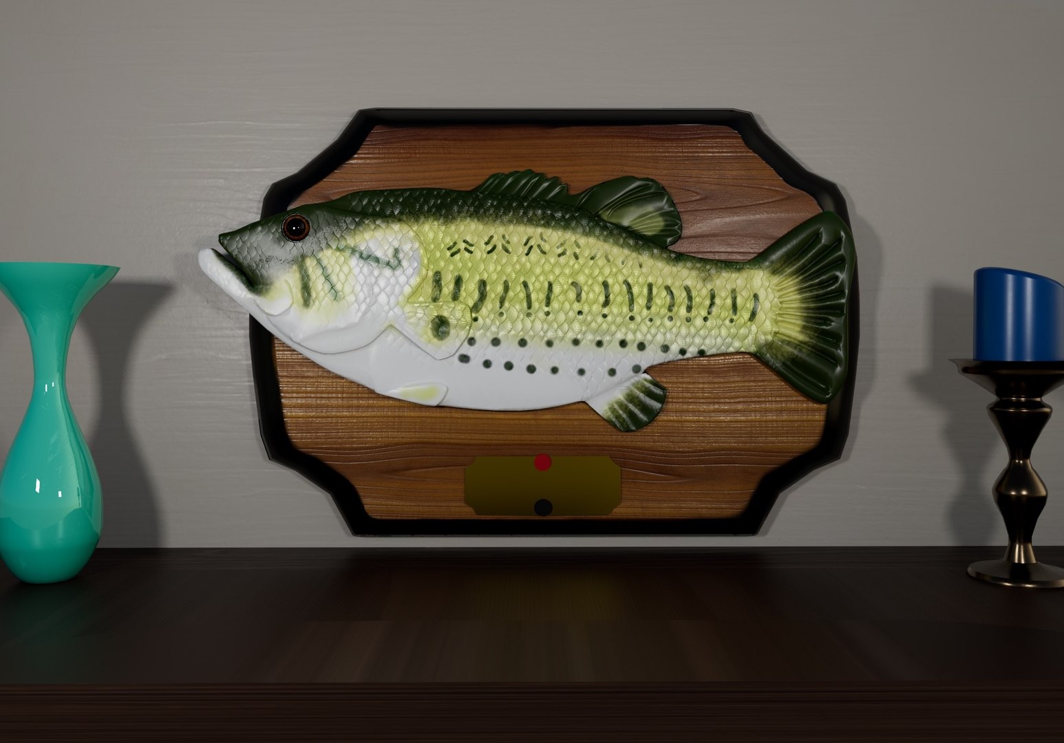 Rigged Singing Fish model https://p.turbosquid.com/ts-thumb/w2/qrgEku/dE/fishrender3/jpg/1623247931/1920x1080/fit_q87/d8e6a31f574f55cf7918830002cf8287d908c89f/fishrender3.jpg