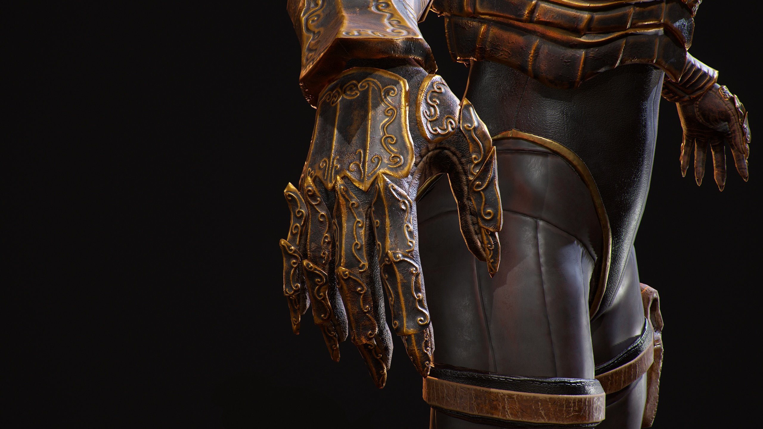 Monster character hunter model TurboSquid 1654980