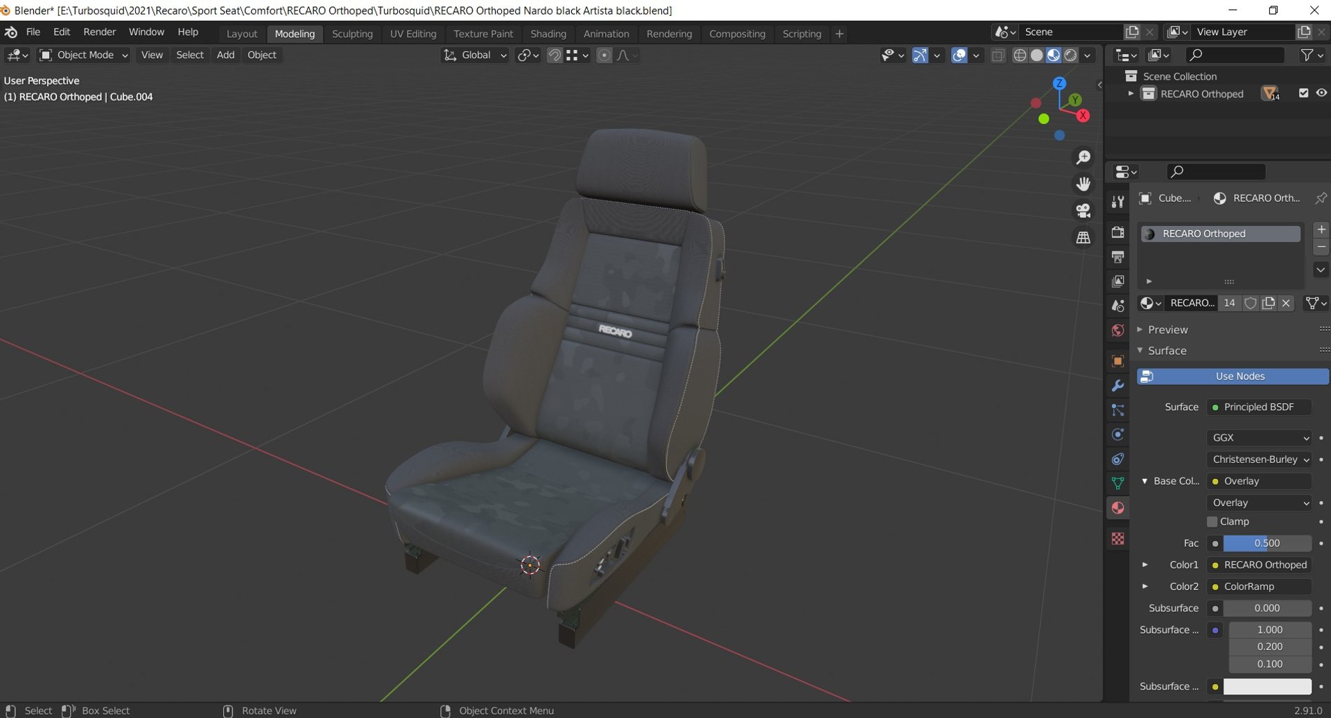 3D model RECARO Orthoped Nardo black Artista black Seat https://p.turbosquid.com/ts-thumb/w2/rHLqKJ/UP/screenshot_1/jpg/1629383896/1920x1080/fit_q87/13753fa9b1c6e55002a70723bbcc82c2bf3f7297/screenshot_1.jpg