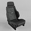 RECARO Orthoped Nardo black Artista black Seat 3D model