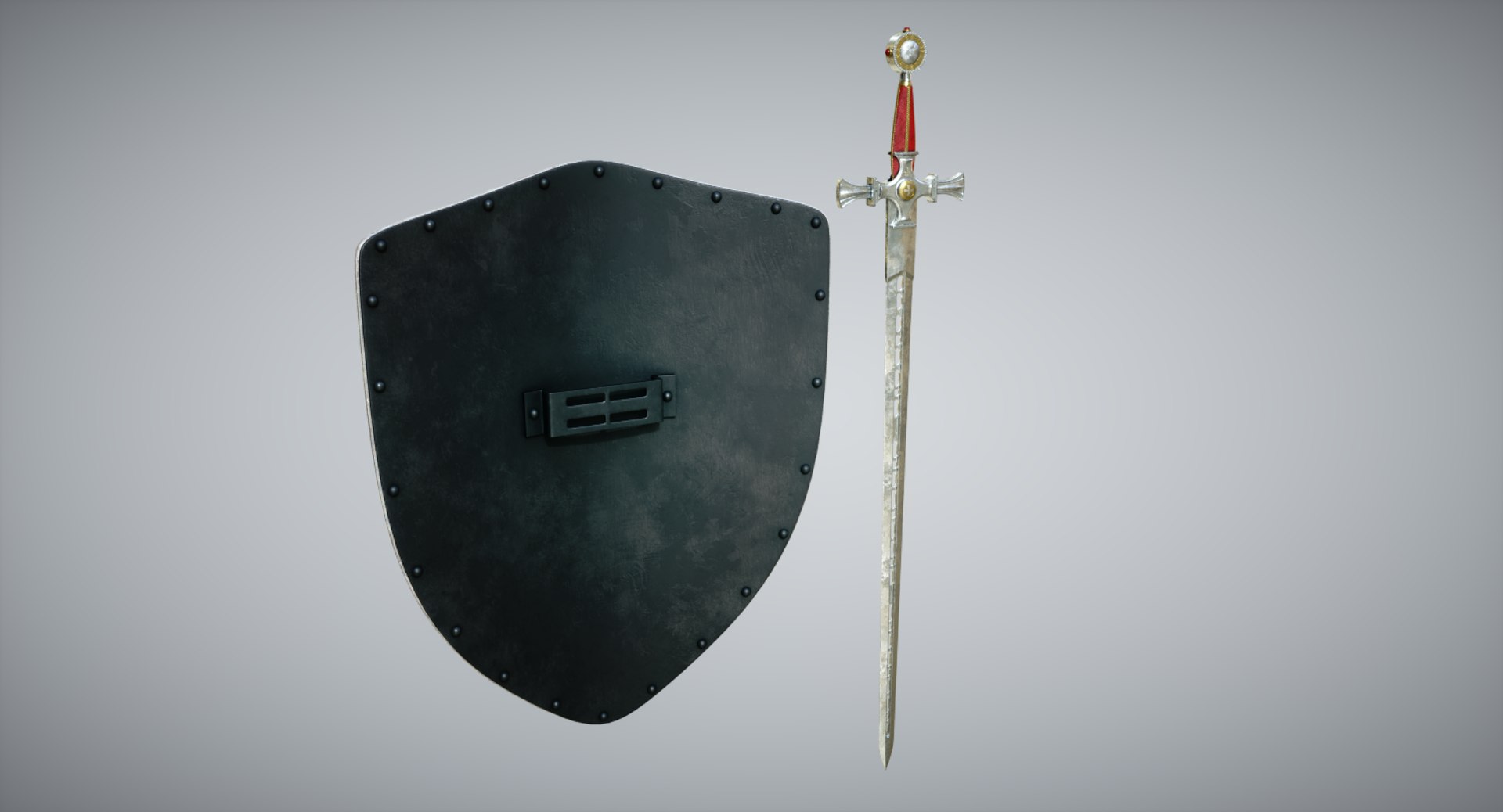 3D uv sword shield - TurboSquid 1198731