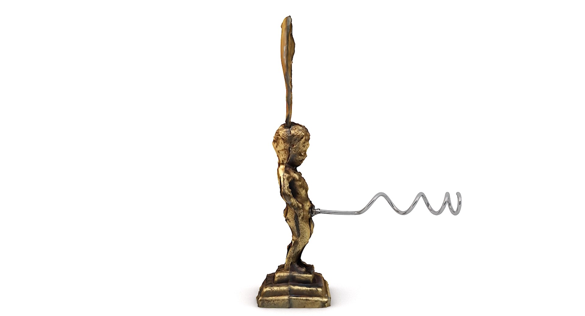 3d old corkscrew