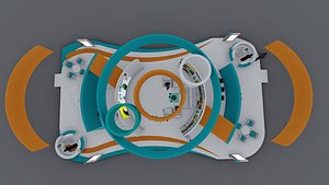 3D exhibition booth design