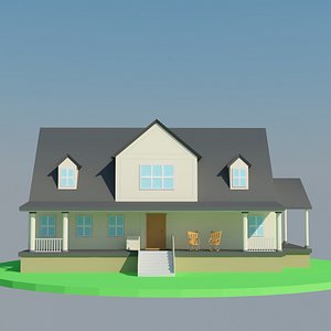big house scene model