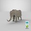 elephant 3D model