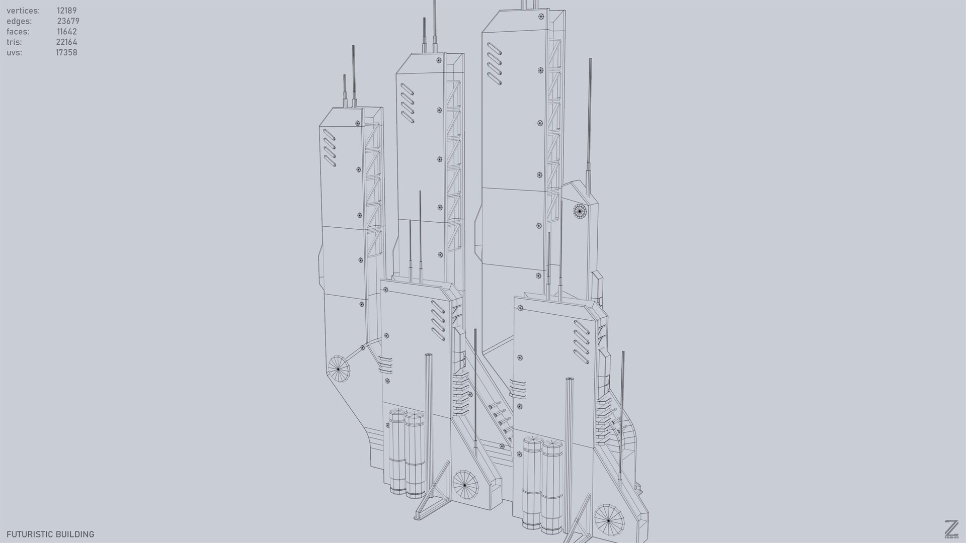 Futuristic building collection model https://p.turbosquid.com/ts-thumb/w3/1rInzJ/7o/futurisic_building_09_wireframe01/png/1749996931/1920x1080/fit_q87/ce3378d17452dfbac502fa0899cdd0892b7af682/futurisic_building_09_wireframe01.jpg