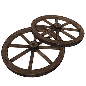 Old Wooden Wheel