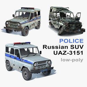 UAZ-3151 Police Set