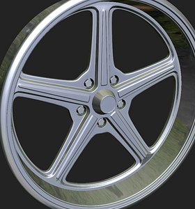 wheels rim obj