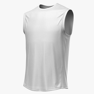 Tank Top Male White PBR