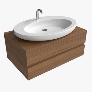 3D Laufen Ilbagnoalessi Bowl Washbasin