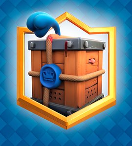 Clash Royale Royal Delivery Card 3D