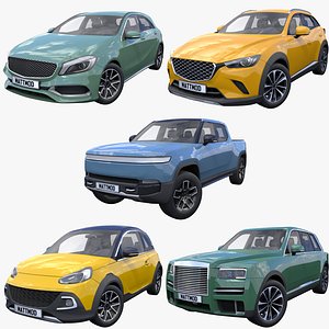 Generic Cars Collection - 5 pack - 2