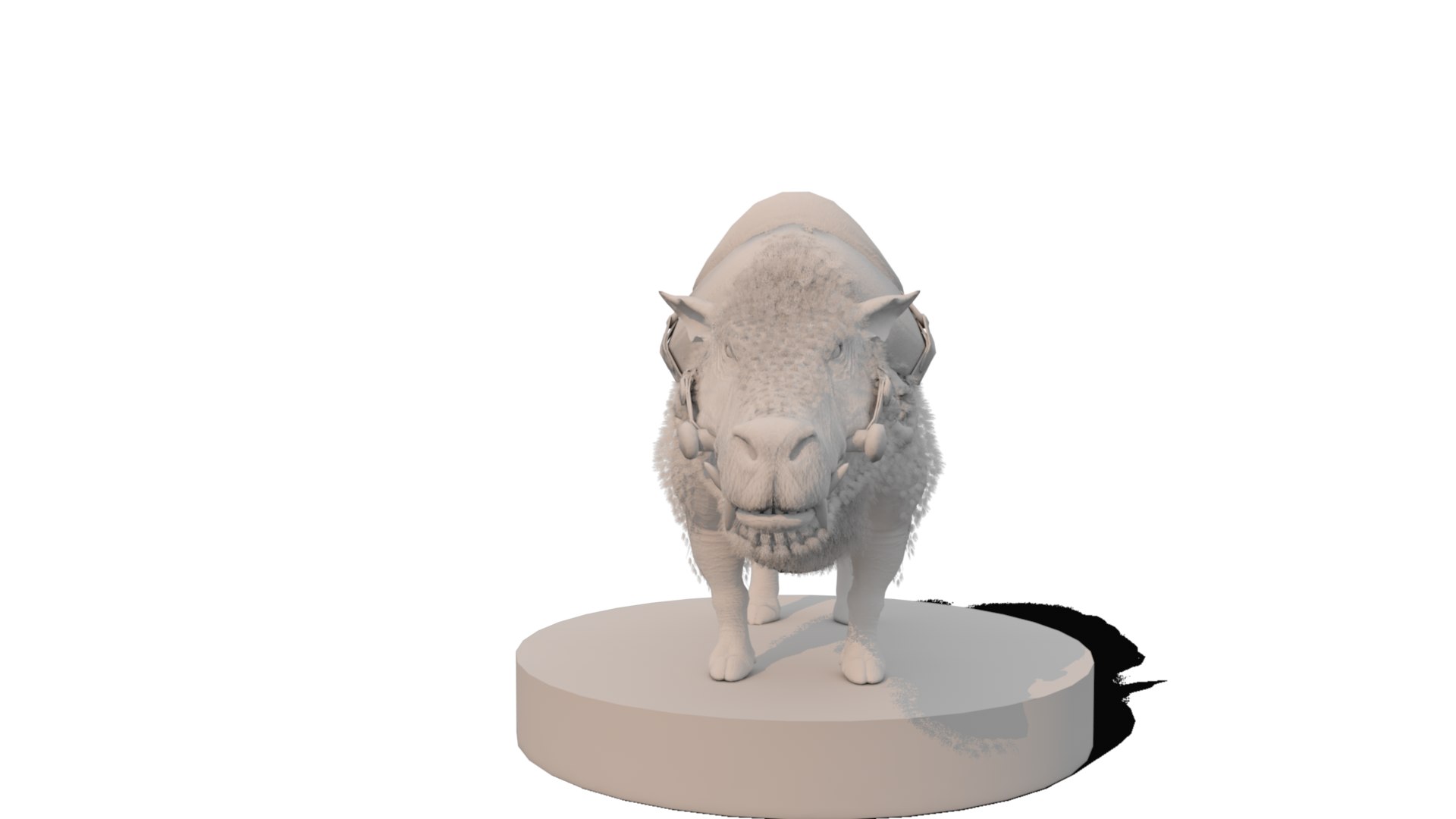 3D Daeodon - Hell Pig 3D Print Model - TurboSquid 2160311