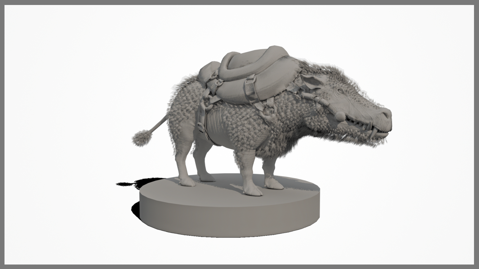 3D Daeodon - Hell Pig 3D Print Model - TurboSquid 2160311