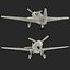 curtiss p-40 warhawk fighter 3d max