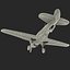 curtiss p-40 warhawk fighter 3d max