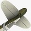 curtiss p-40 warhawk fighter 3d max