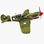 curtiss p-40 warhawk fighter 3d max