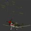 curtiss p-40 warhawk fighter 3d max