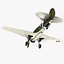 curtiss p-40 warhawk fighter 3d max